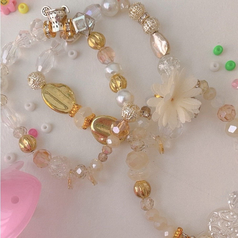 Gold pack bracelets